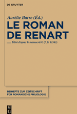 Le Roman de Renart, édité d'après le manuscrit O (fr. 12583)