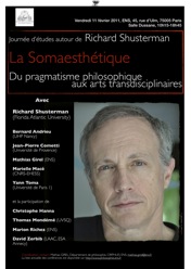 La soma-esthétique: avec Richard Shusterman