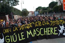 Rome, Vienne, Londres.  mobilisation des étudiants dans le cadre du 