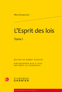 Montesquieu, L'Esprit des lois (2 tomes)