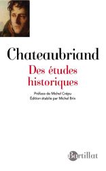 F. R. de Chateaubriand, Des études historiques