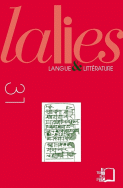 Lalies n° 31: Les filles de Melpomène