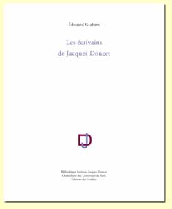 E. Graham, Les Ecrivains de Jacques Doucet