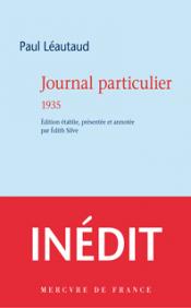 P. Léautaud, Journal particulier 1935 (inédit)