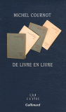 M. Cournot, De livre en livre