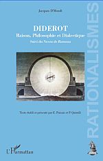 J. D'Hondt, Diderot - Raison, Philosophie et Dialectique suivi du Neveu de Rameau