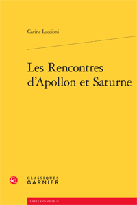 C. Luccioni, Les Rencontres d'Apollon et Saturne