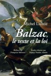 M. Lichtlé, Balzac, le texte et la loi