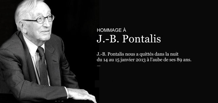 Mort de J.-B. Pontalis