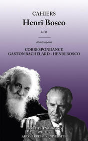 C. Morzewski (éd.), Correspondance Gaston Bachelard - Henri Bosco