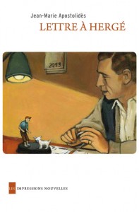 J.-M. Apostolidès, Lettre à Hergé