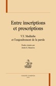 J. K. Bisanswa (dir.), Entre inscriptions et prescriptions. V.Y. Mudimbe et l’engendrement de la parole