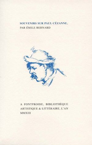 E. Bernard, Souvenirs sur Paul Cézanne