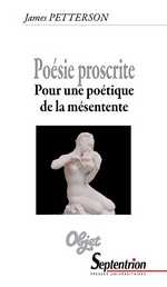 J. Petterson, Poésie proscrite. Pour une poétique de la mésentente