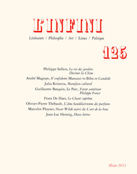 L'Infini, n°125, hiver 2013