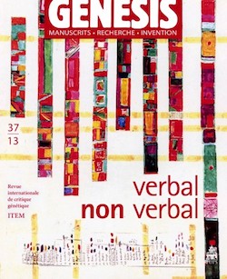 Genesis, n°37, 2013 :