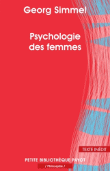 G. Simmel, Psychologie des femmes