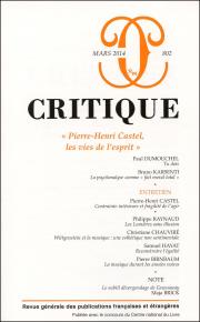 Critique, n°802, mars 2014 : 