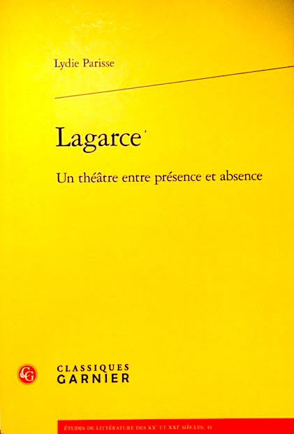 L. Parisse, Lagarce. Un théâtre entre présence et absence