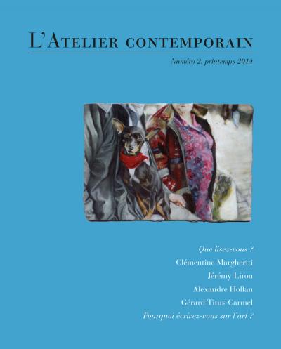 L'Atelier contemporain, n° 2, 2014