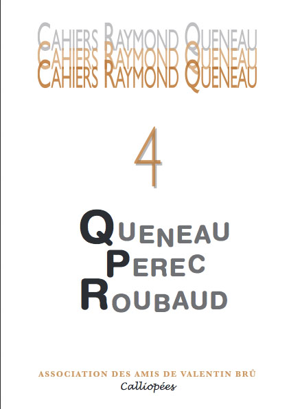 Cahiers Raymond Queneau n°4 :