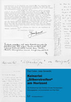 P. Celan, J. Geraedts, Keinerlei
