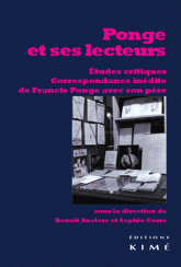 B. Auclerc & S. Coste (dir.), Ponge et ses lecteurs