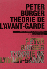 P. Bürger, Théorie de l'avant-garde