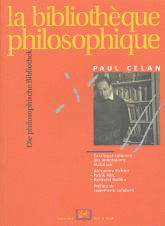 P. Celan, La bibliothèque philosophique