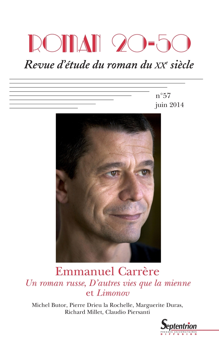 Roman 20-50, n°57, juin 2014 :