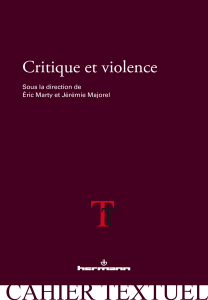 É. Marty, J. Majorel (dir.), Critique et violence