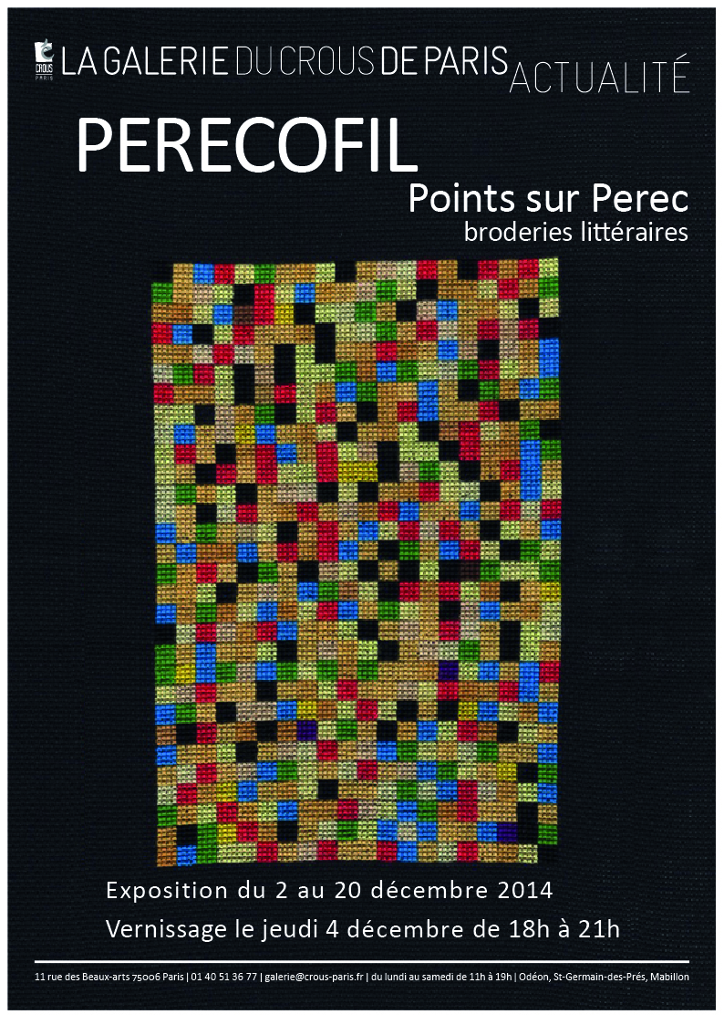 Exposition : Points Sur Perec 