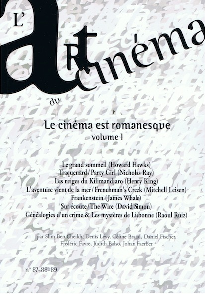 L'art du cinéma, n°87-88-89 :