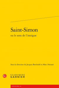 J. Berchtold & M. Hersant (dir.), Saint-Simon ou le sens de l'intrigue