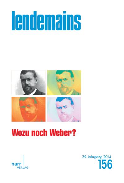 <em>Lendemains</em> : <em>Médialités franco-allemandes - Deutsche und französische Schriftsteller und der Erste Weltkrieg - Europa als Archipel?</em>