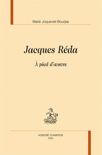 M. Joqueviel-Bourjea, Jacques Réda. À pied d’œuvre