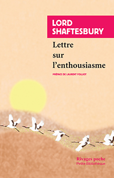 Lord Shaftesbury, Lettre sur l'enthousiasme