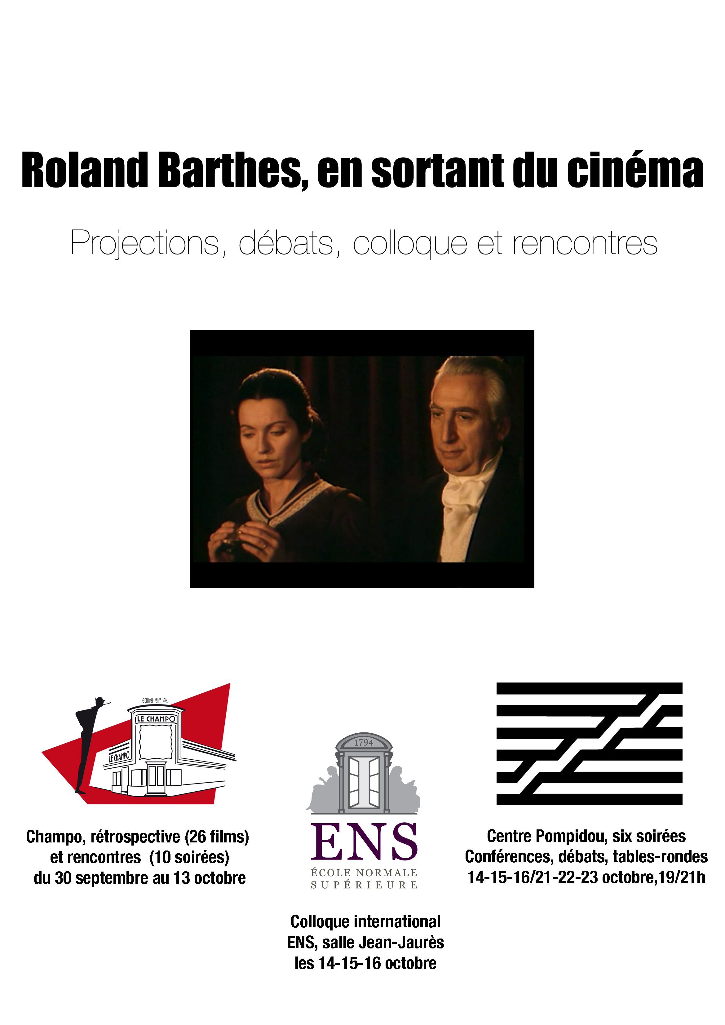 Barthes en sortant du cinéma (ENS)