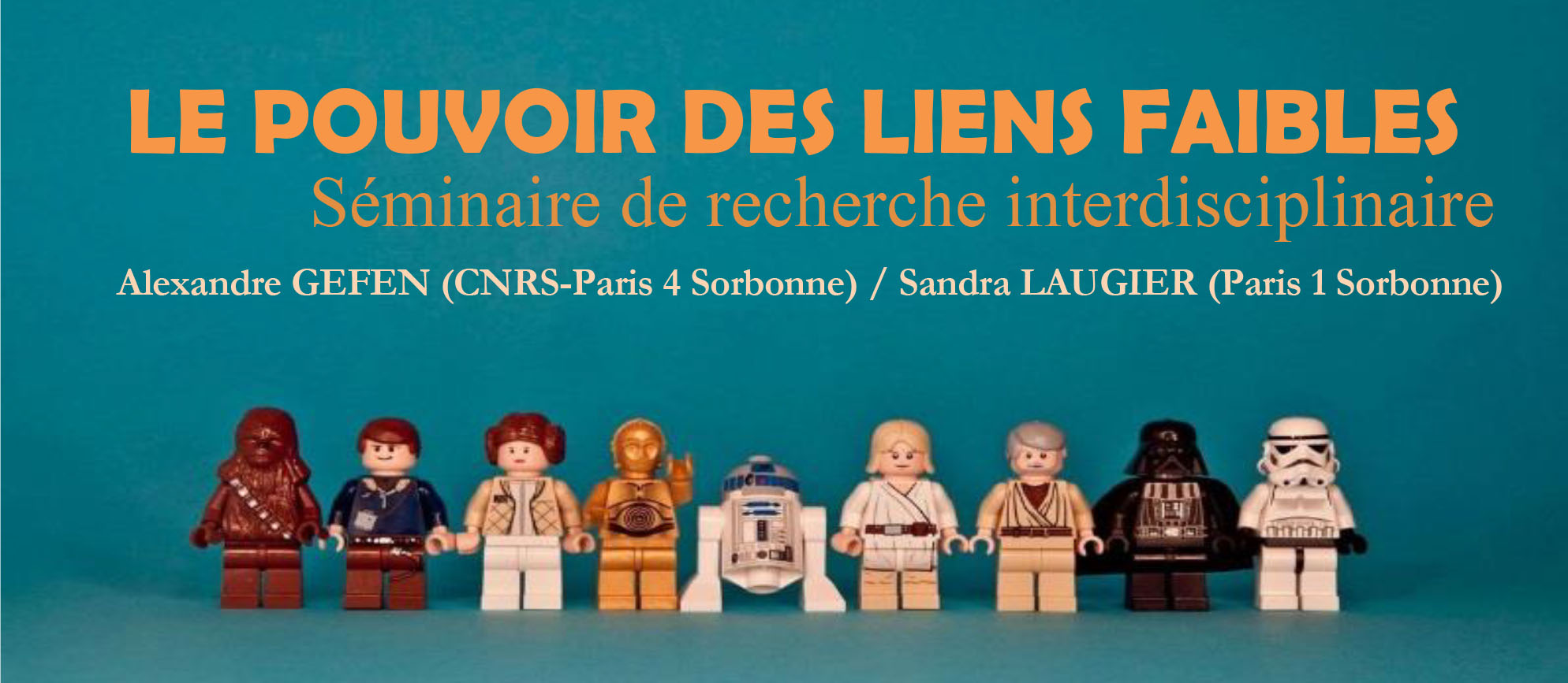 Le pouvoir des liens faibles, séminaire de recherche interdisciplinaire : conclusion (Alexandre Gefen et Sandra Laugier)