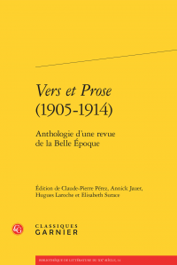 Vers et Prose (1905-1914) - Anthologie d'une revue de la Belle Époque