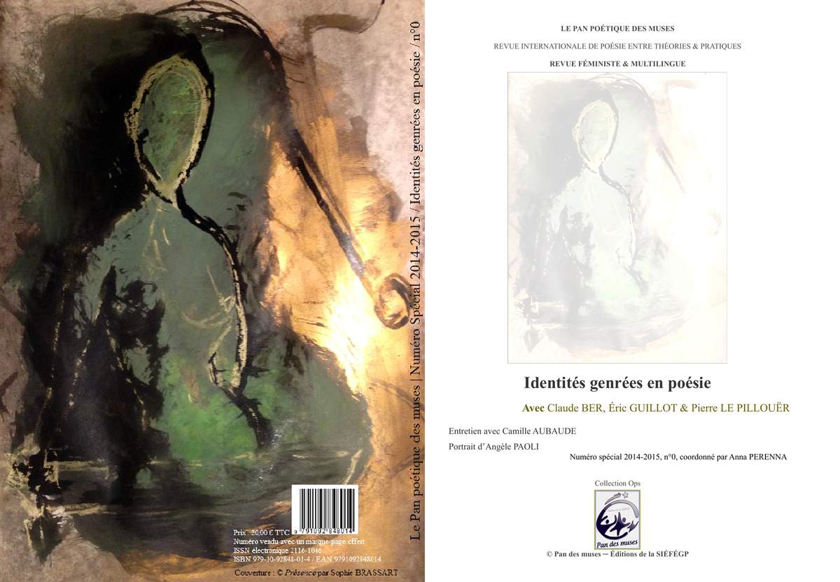 Le Pan poétique des muses, n°0 (2014-2015): Identités genrées en poésie