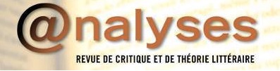 @nalyses, n°11 (2016): dossier «Subjectivités mouvantes: Somatisation et subjectivation dans les écrits des femmes depuis 1990»