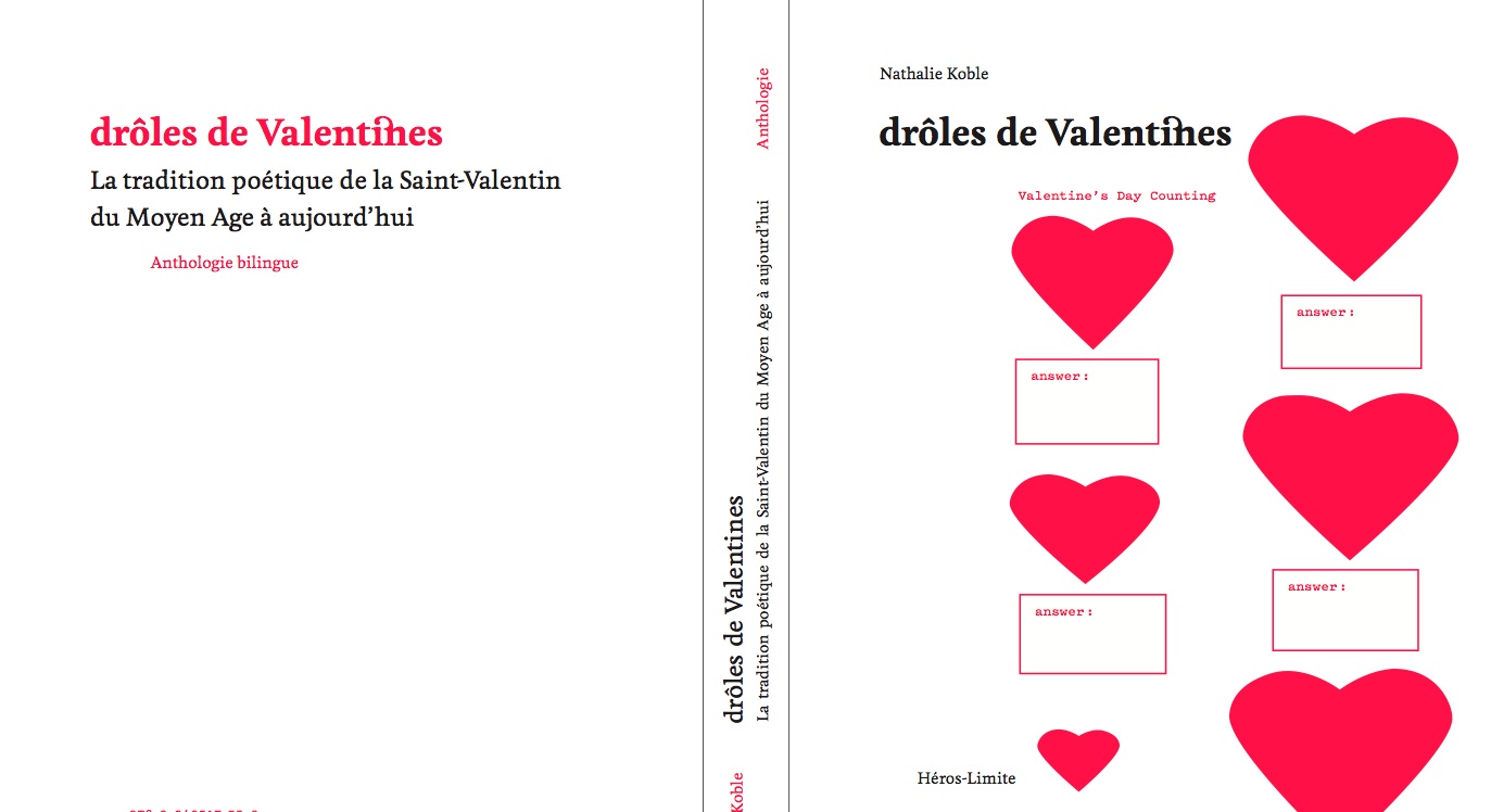 N. Koble, Drôles de Valentines. La tradition poétique de la Saint-Valentin : anthologie bilingue (XIVe – XXIe siècle)