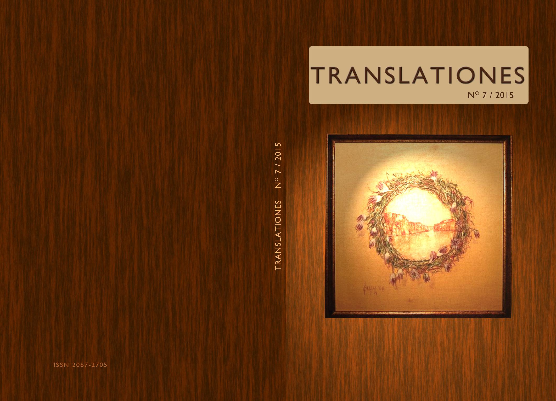 Translationes, n° 7, 2015