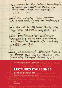 R. Adam & N. Bingen, Lectures italiennes dans les pays wallons à la première modernité (1500–1630)