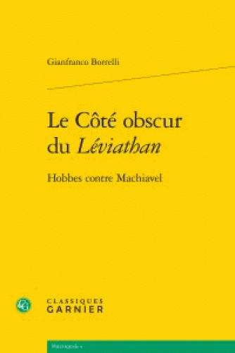 G. Borrelli, Le Côté obscur du Léviathan. Hobbes contre Machiavel