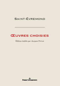 Saint-Évremond, Œuvres choisies