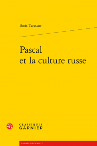 B. Tarassov, Pascal et la culture russe