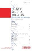French Studies Bulletin 37, 140