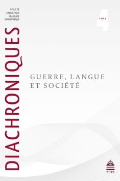 Diachroniques, n° 4 :